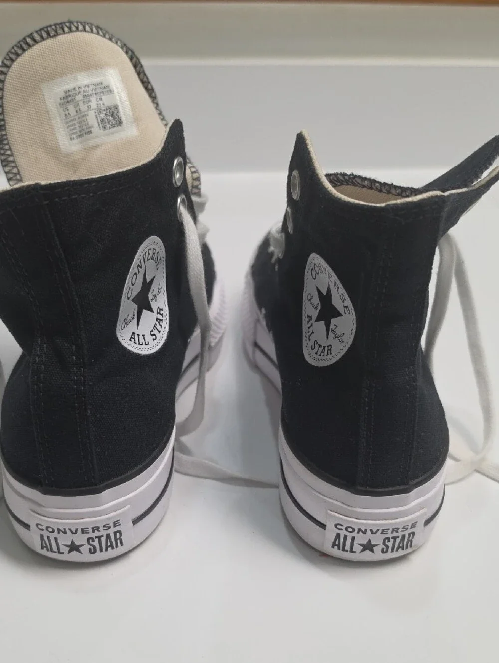Converse Chuck Taylor All Star Lift High Top Platform Sneakers - Size 6.5 - Picture 4 of 9